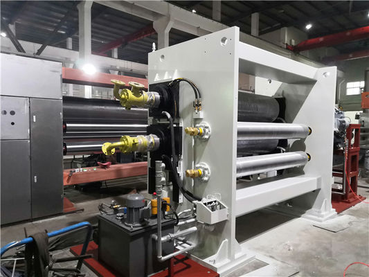 Qualität  ISO9001 Fast Heating Embossing Calender Machine usine