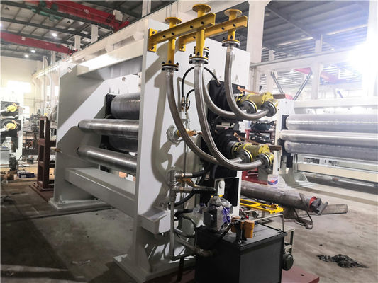 Qualität  ISO9001 650m/Min High Speed Two Roll Calender Machine usine