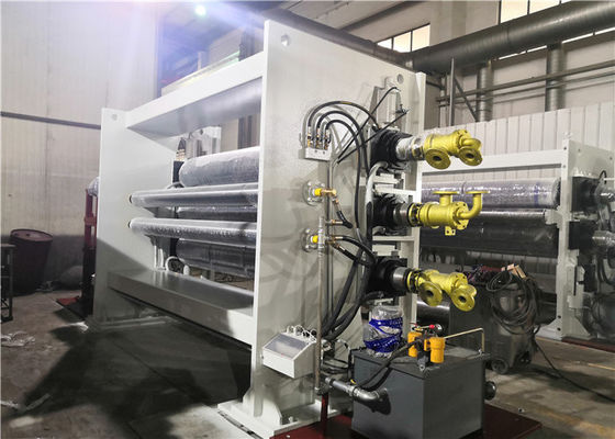 CER 650m/min bescheinigte der drei Rollenkalender-Maschine