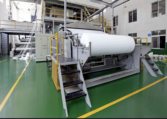 CER bescheinigte 2400mm, die pp. geblasene Gewebe-Maschine schmelzen