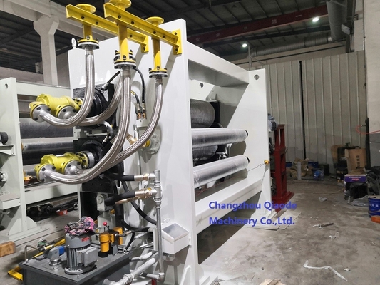 Automatische Geschwindigkeit 250m/Min der Kalender-Rollen-Maschinen-φ480×2020