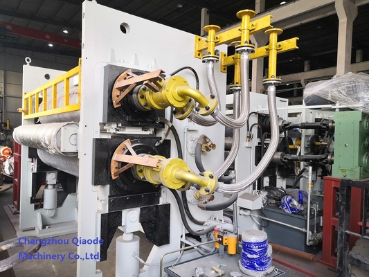 Automatische Geschwindigkeit 250m/Min der Kalender-Rollen-Maschinen-φ480×2020